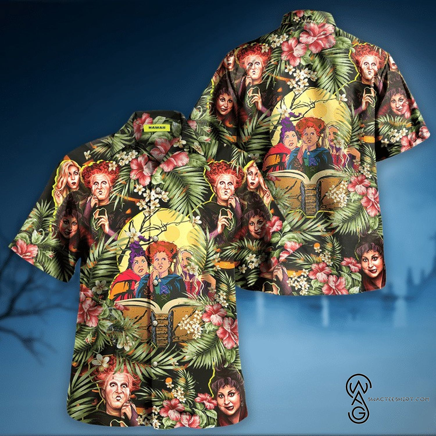 [Top Trending] Tropical Floral Jason Voorhees Friday The 13th Horror Movie Halloween Casual Beach Full Printing Hawaiian Shirt